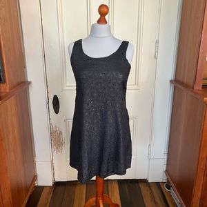 Eileen Fisher, basic black dress. Size S, with tiny sequins. Perfect cocktail.